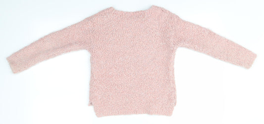 TU Girls Black   Pullover Jumper Size 7 Years