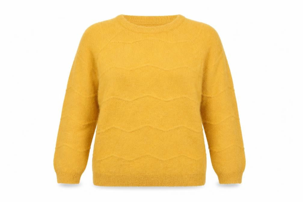 Papaya Womens Yellow   Pullover Jumper Size L