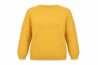 Papaya Womens Yellow   Pullover Jumper Size L