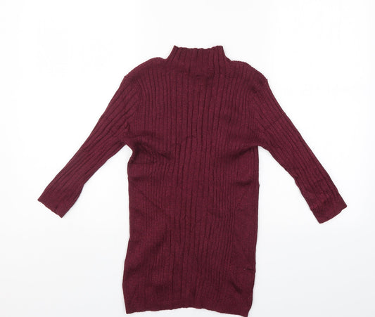 Atmosphere Womens Purple Striped  Pullover Jumper Size 10