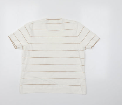 Womens UK Size 18 Preworn White Pullover Jumper