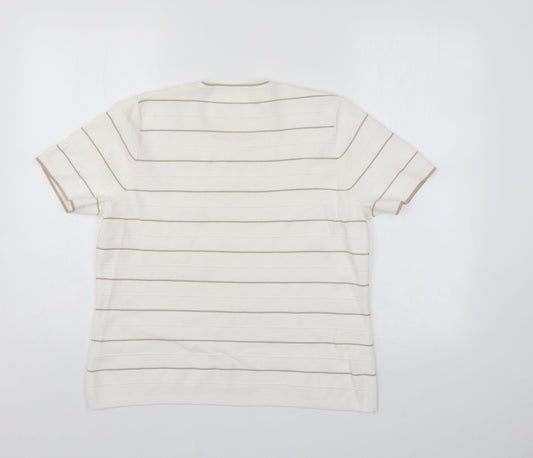 Womens UK Size 18 Preworn White Pullover Jumper