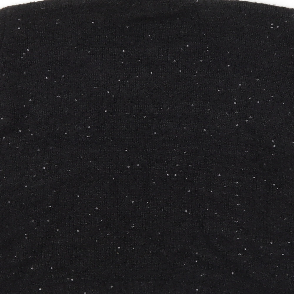 Womens UK Size 12 NEXT Black Pullover Jumper