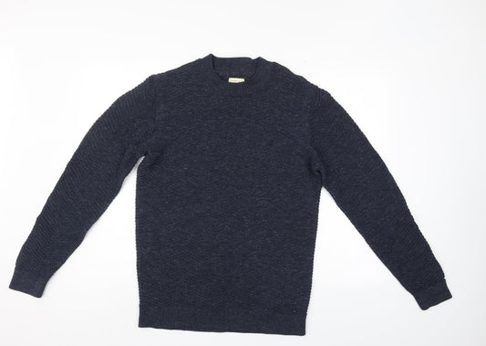 Selected Homme  Mens Blue   Pullover Jumper