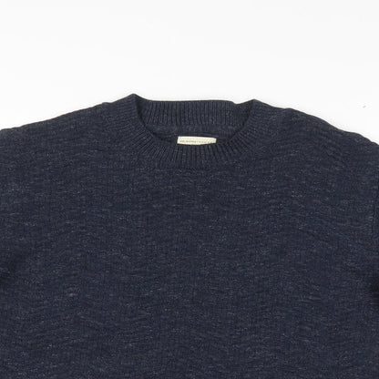Selected Homme  Mens Blue   Pullover Jumper
