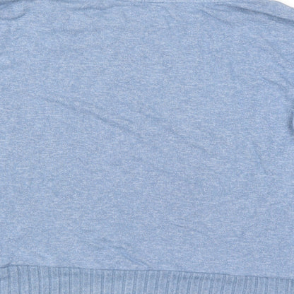 The Lounge Edit Womens Blue   Pullover Jumper Size 8