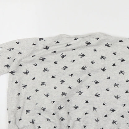 Womens UK Size 10 Atmosphere Grey Shrug Jumper
