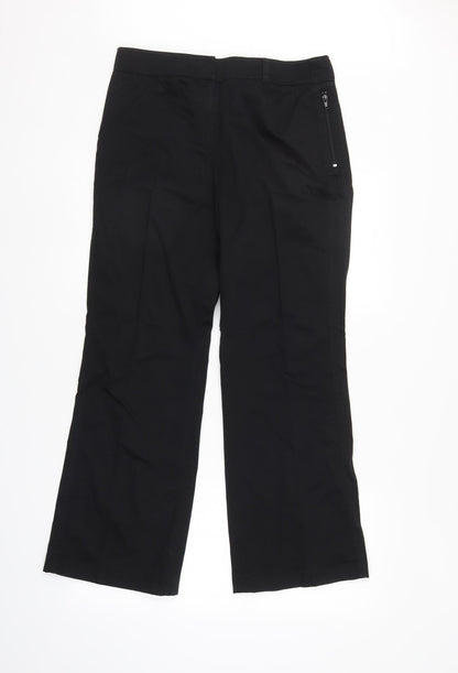 Womens UK Size 12 Betty Barclay Regular Fit  Black Trousers