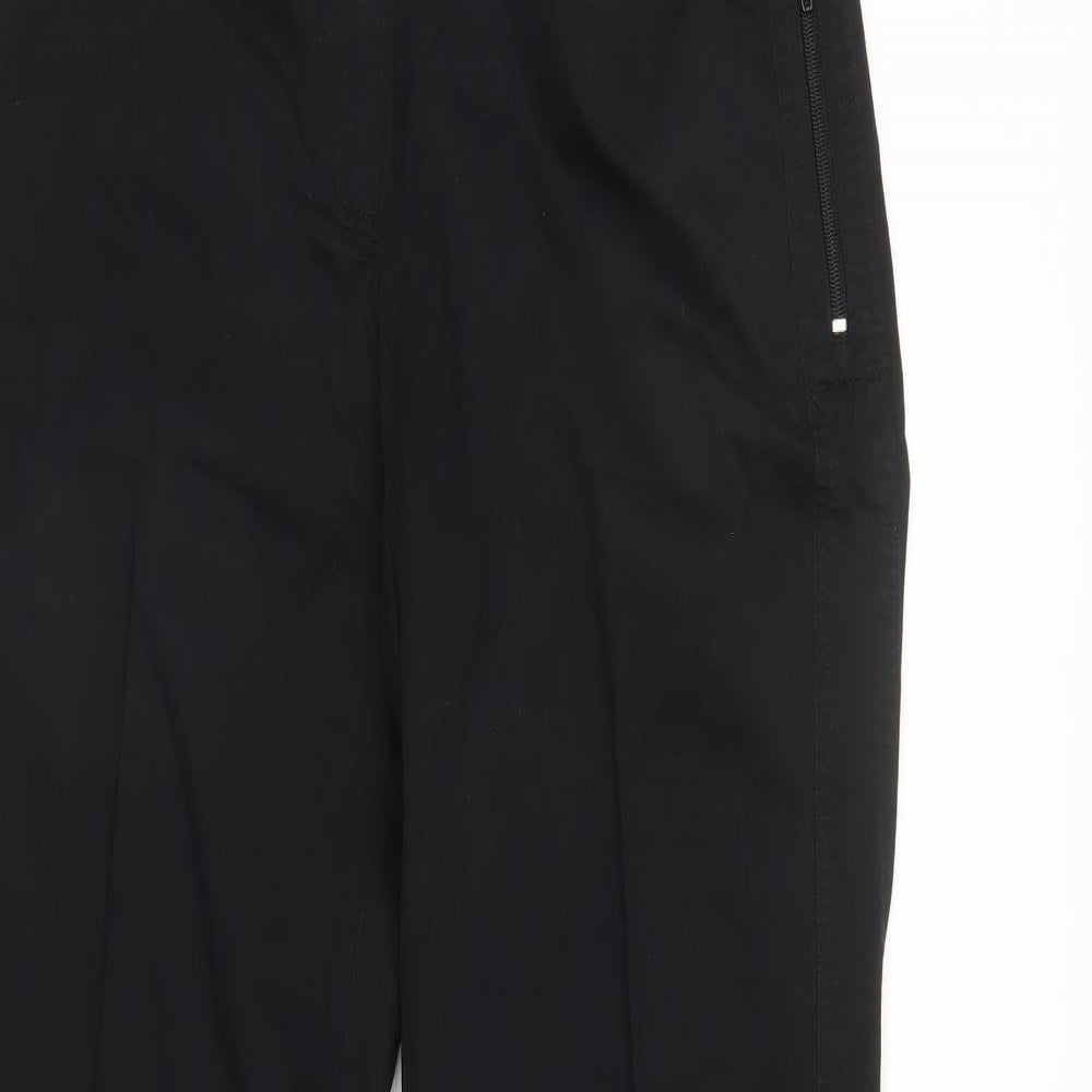 Womens UK Size 12 Betty Barclay Regular Fit  Black Trousers