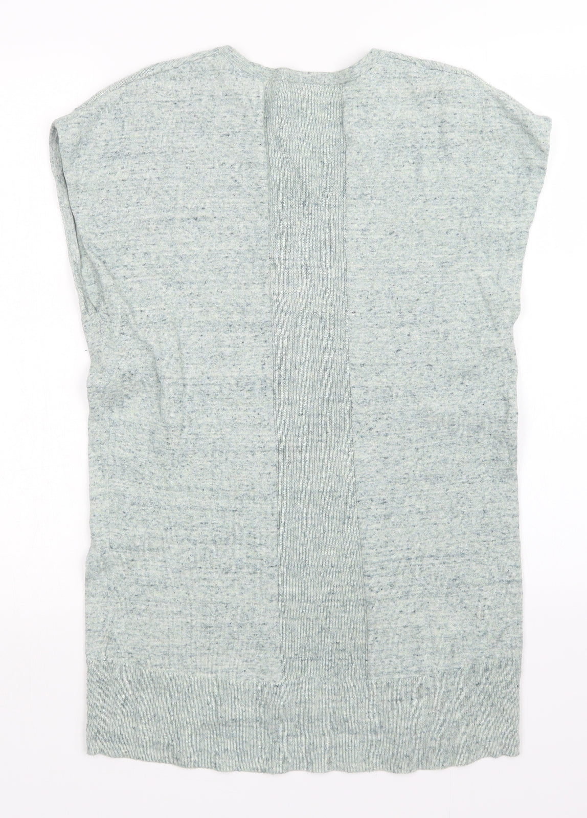 Womens UK Size 8 Warehouse Green Vest Jumper