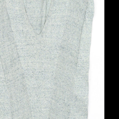 Womens UK Size 8 Warehouse Green Vest Jumper