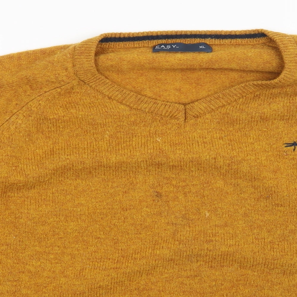 Womens UK Size XL Matalan Yellow Pullover Jumper