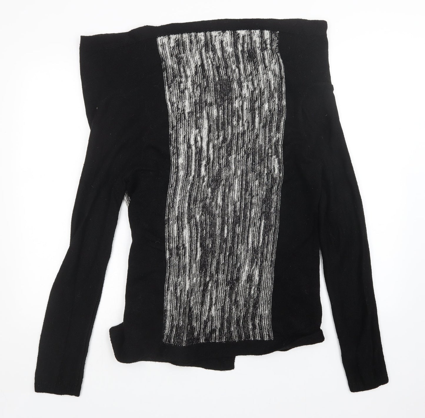 George Womens Multicoloured Striped  Wrap Jumper Size 14