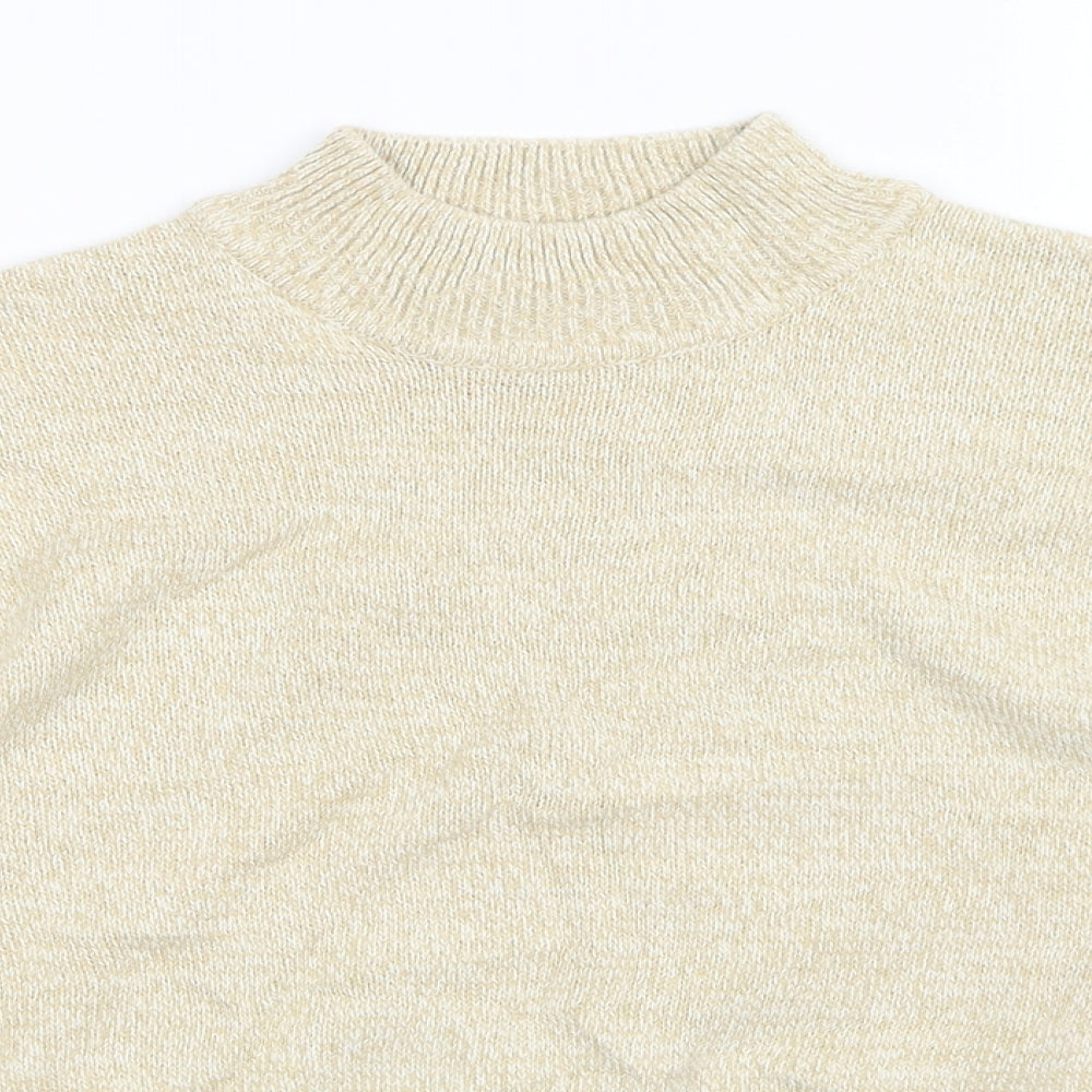 Womens UK Size S H&M Beige Pullover Jumper