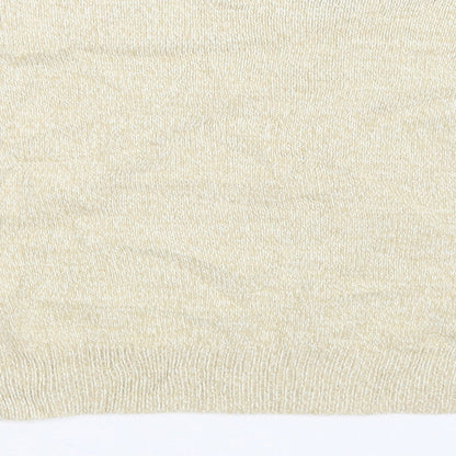 Womens UK Size S H&M Beige Pullover Jumper