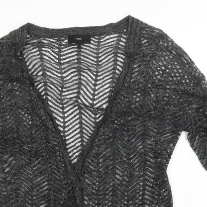 NEXT Womens Grey   Cardigan Jumper Size 8