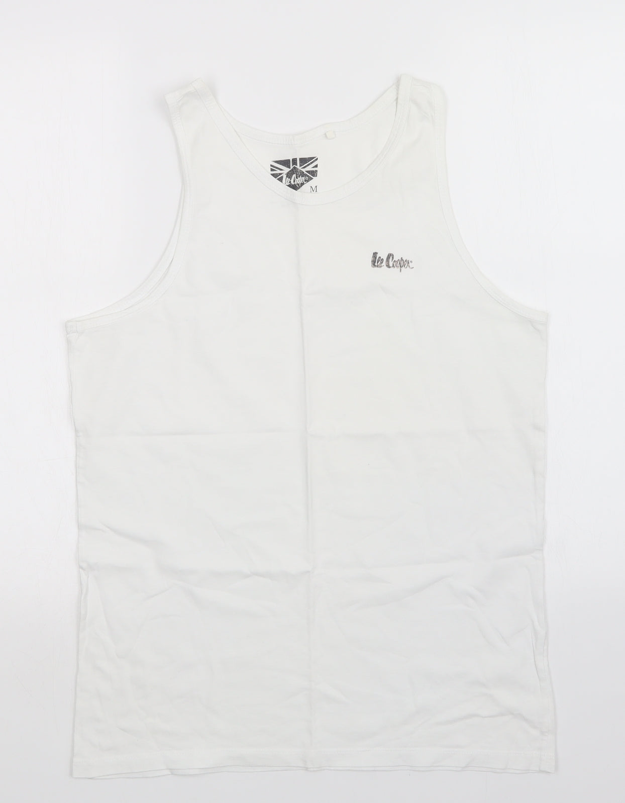 Lee Cooper Womens White   Basic Tank Size M