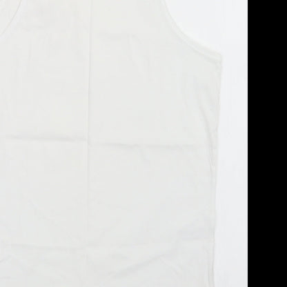 Lee Cooper Womens White   Basic Tank Size M