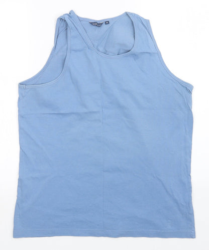 Matalan Womens Blue   Basic Tank Size M