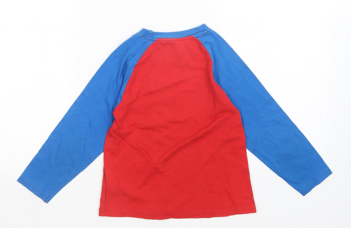 Primark Boys Multicoloured    Pyjama Top Size 5-6 Years