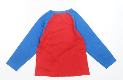 Primark Boys Multicoloured    Pyjama Top Size 5-6 Years