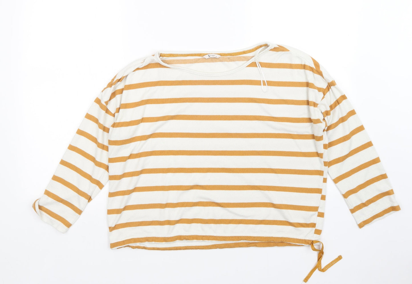 TU Womens Multicoloured Striped  Pullover Jumper Size 10