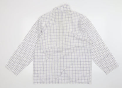 Mens UK Size M M&S Multicoloured  Button-Up Long Sleeve Casual Shirt