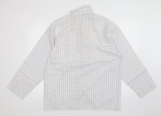 Mens UK Size M M&S Multicoloured  Button-Up Long Sleeve Casual Shirt