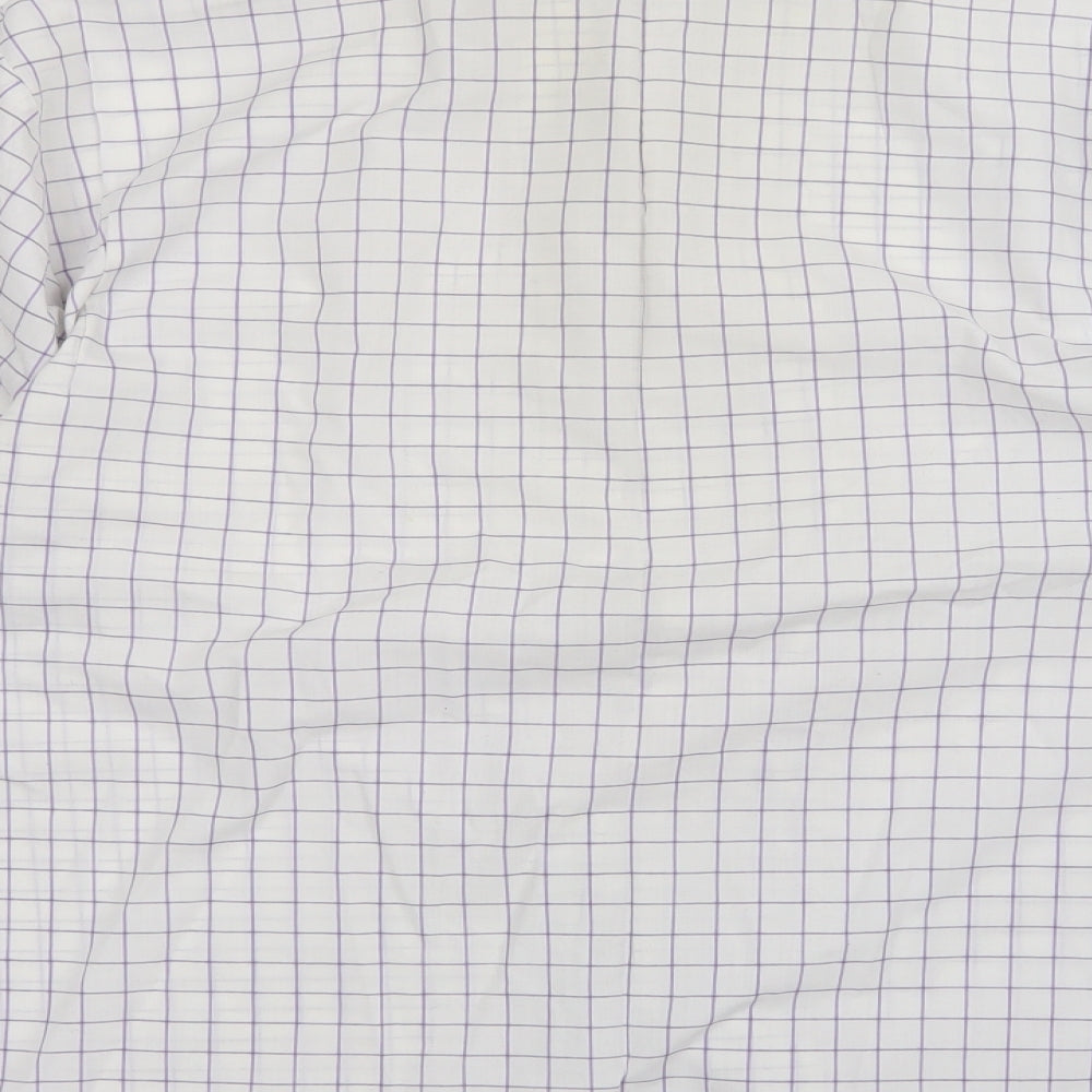Mens UK Size M M&S Multicoloured  Button-Up Long Sleeve Casual Shirt