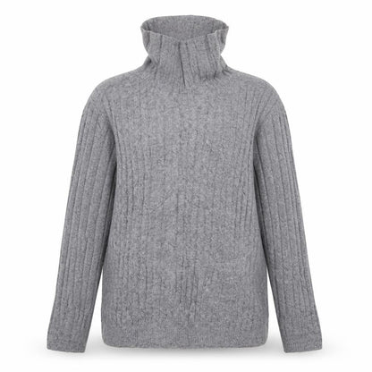 Womens UK Size 16 Debenhams Grey Pullover Jumper