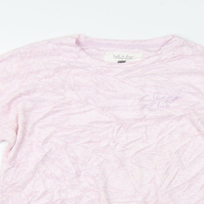 F&F Womens Pink   Top Pyjama Top Size S