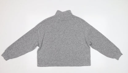 Womens UK Size S New Look Grey Pullover Jumper