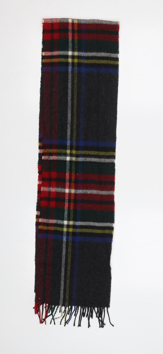Preworn Mens Multicoloured Plaid  Scarf  Size Regular
