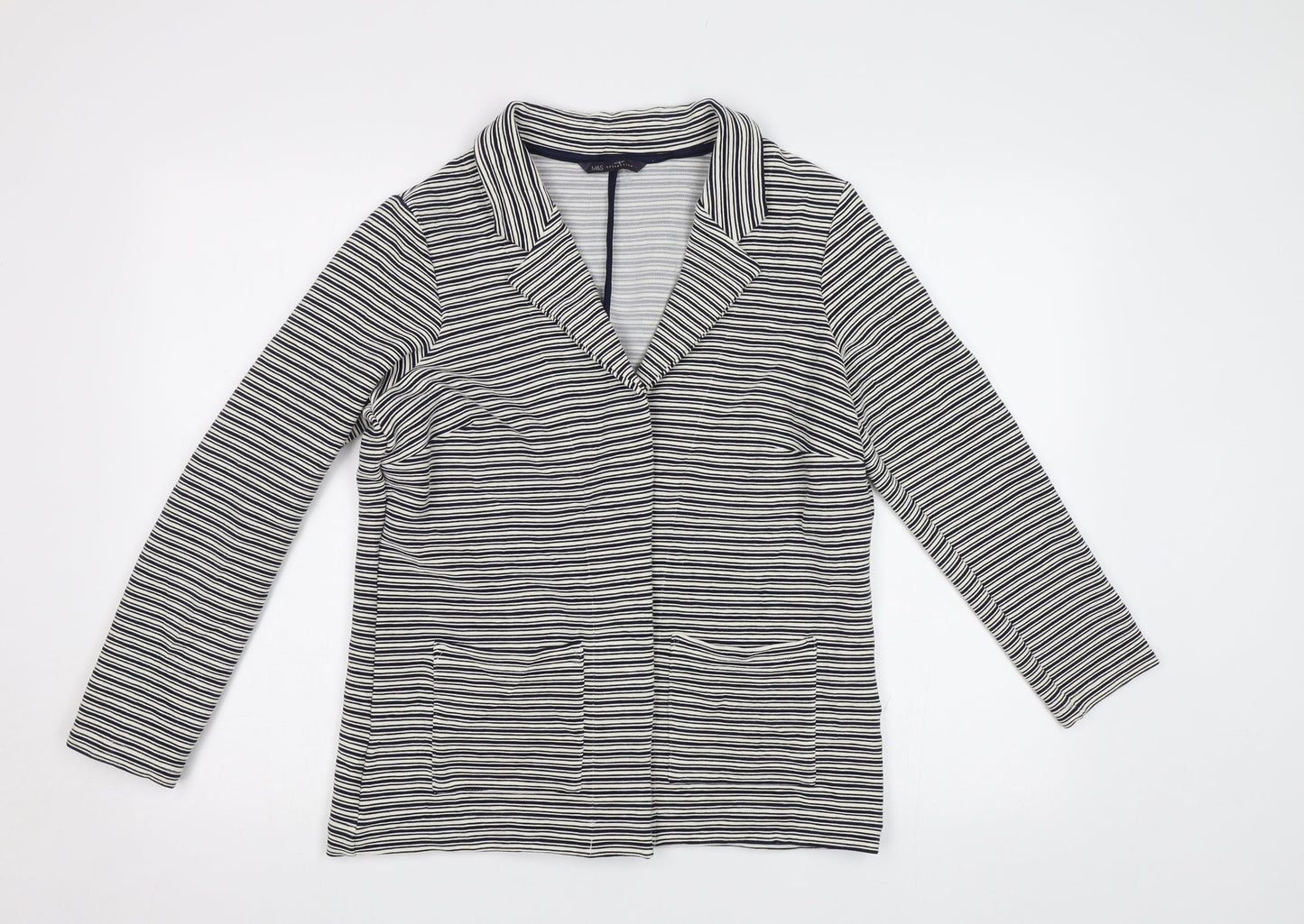 Womens UK Size 14 M&S White Jacket