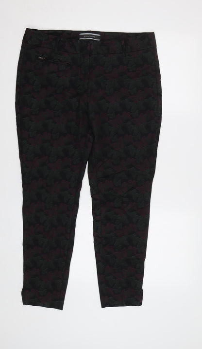 Womens UK Size 12 NEXT Regular Fit Jegging Green Trousers