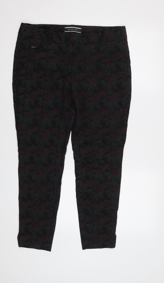 Womens UK Size 12 NEXT Regular Fit Jegging Green Trousers