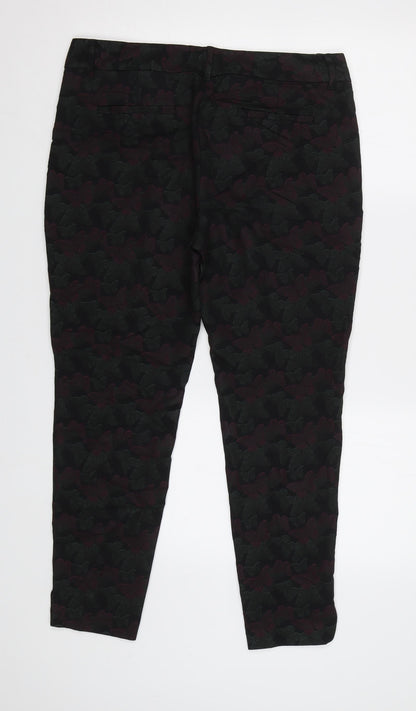 Womens UK Size 12 NEXT Regular Fit Jegging Green Trousers