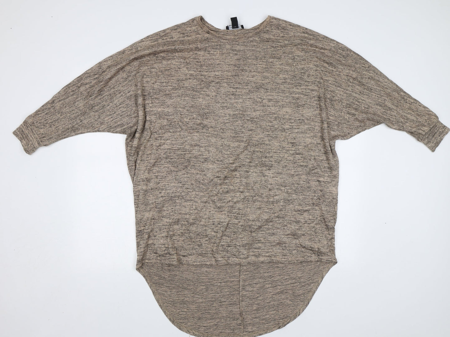 Womens UK Size S New Look Beige Pullover Jumper