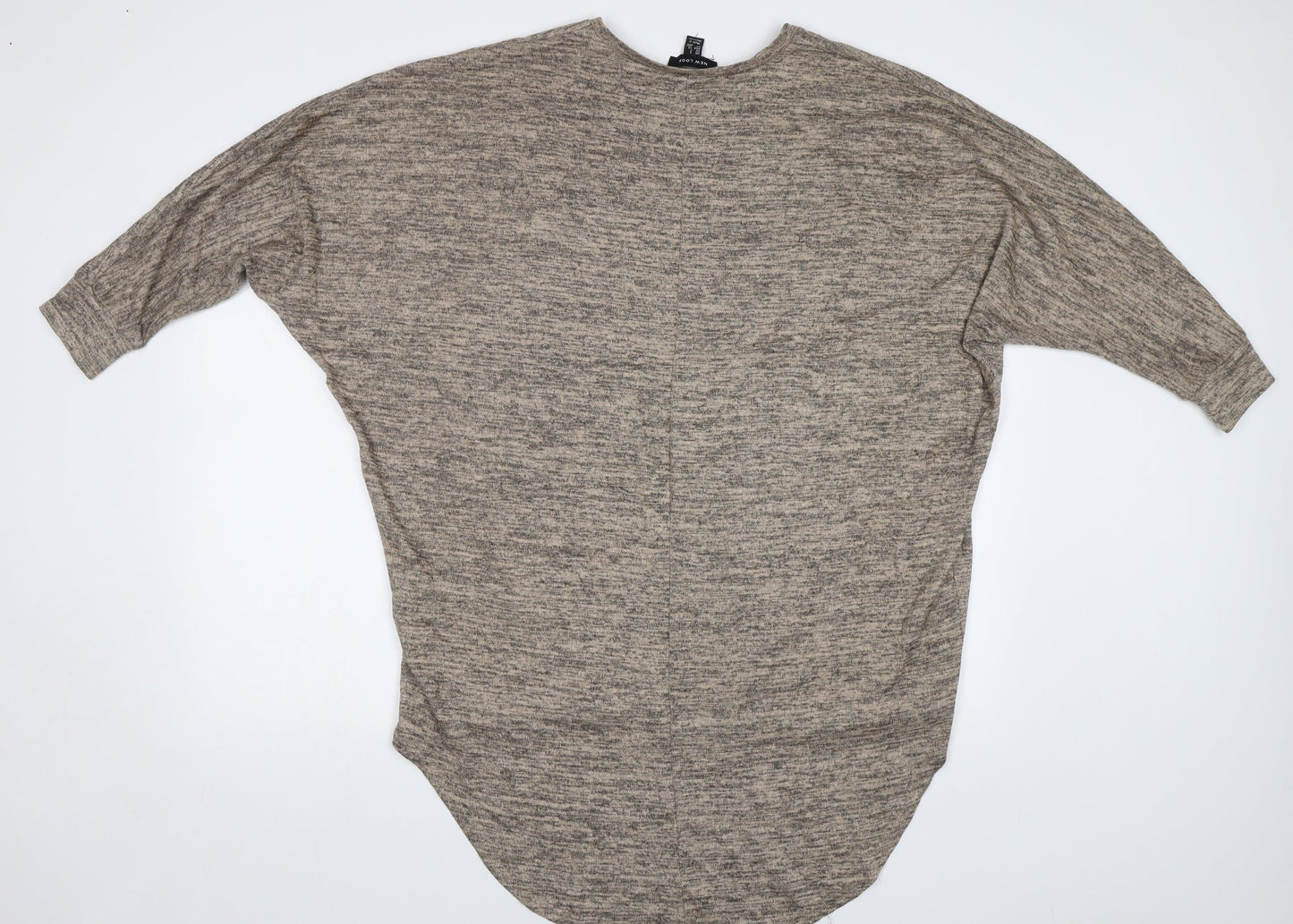 Womens UK Size S New Look Beige Pullover Jumper