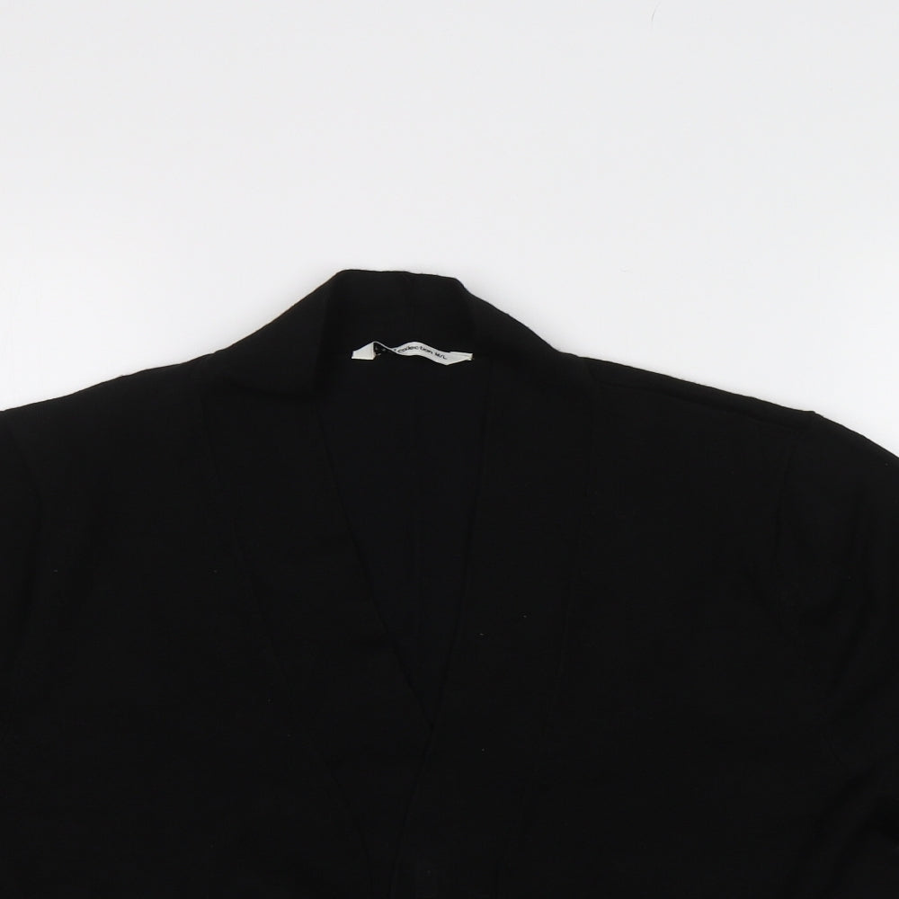 Womens UK Size M Tru Collection Black Cardigan Jumper