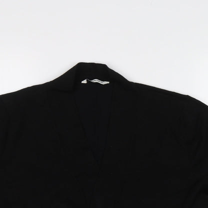 Womens UK Size M Tru Collection Black Cardigan Jumper