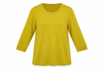 Stiock Shop Womens Yellow   Pullover Jumper Size XL