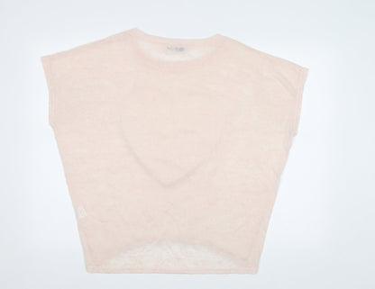 Womens UK Size M Quiz Pink Pullover Jumper