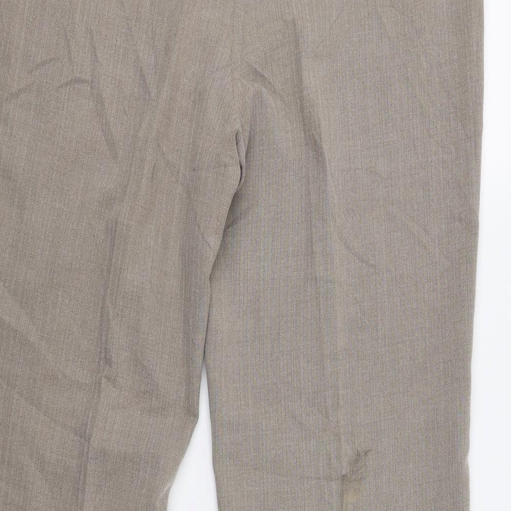 Autonomy Womens Beige   Trousers  Size 16 L33 in