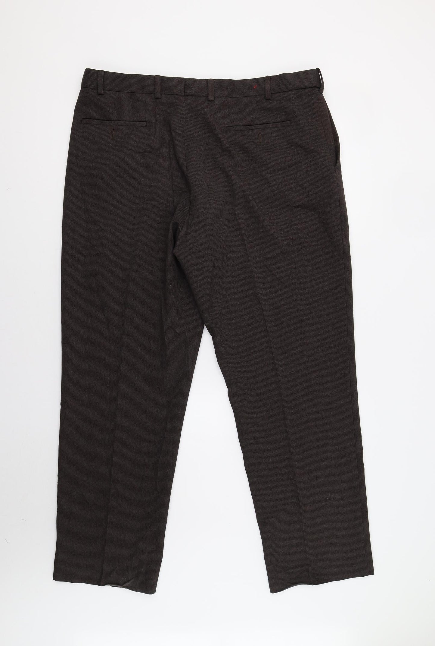 Womens UK Size 38 BHS Regular Fit  Brown Trousers