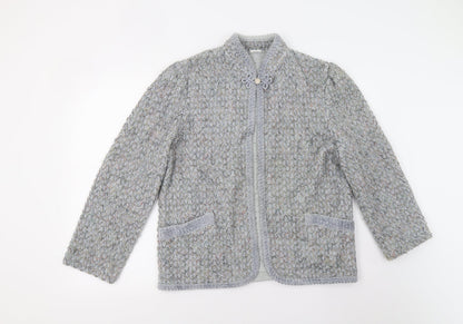 Womens UK Size M Preworn Blue Jacket