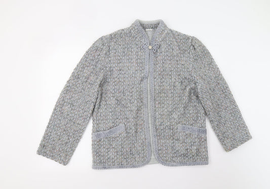 Womens UK Size M Preworn Blue Jacket