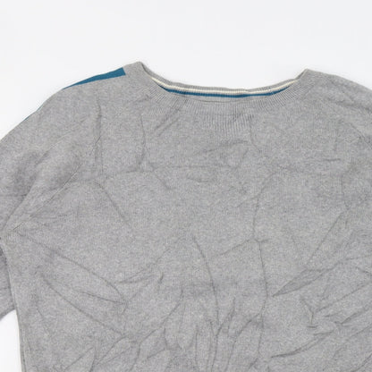 Matalan Mens Grey  Knit Pullover Jumper Size L