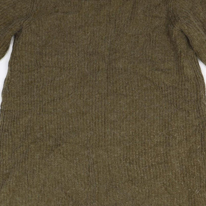 Womens UK Size 10 Topshop Green Pullover Jumper