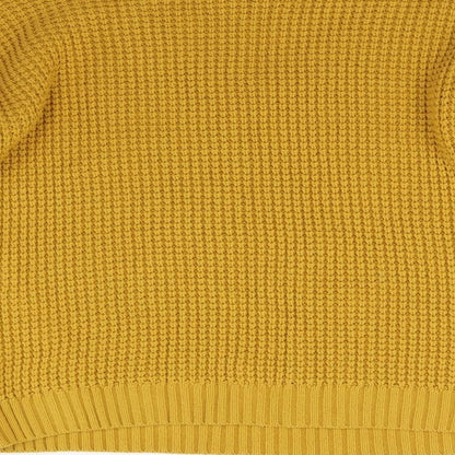 Womens UK Size S New Look Yellow Pullover Jumper